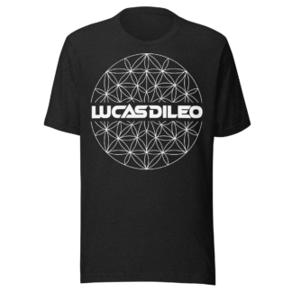 Black Lucas DiLeo T-Shirt w/ White Logo